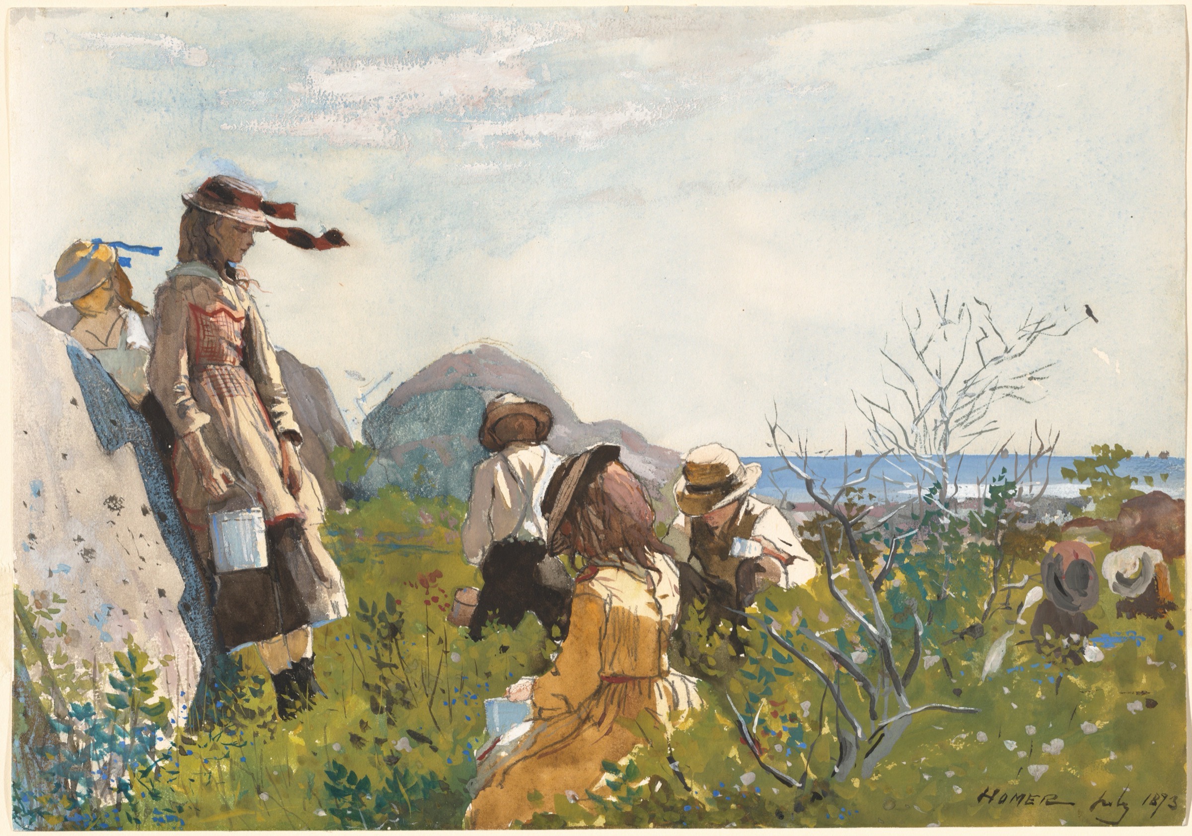Winslow Homer's Berry Pickers