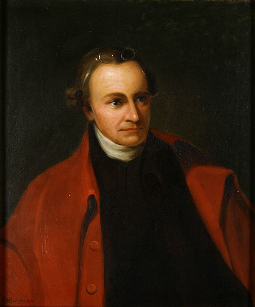 Portrait of Patrick Henry, Virginia statesman and orator