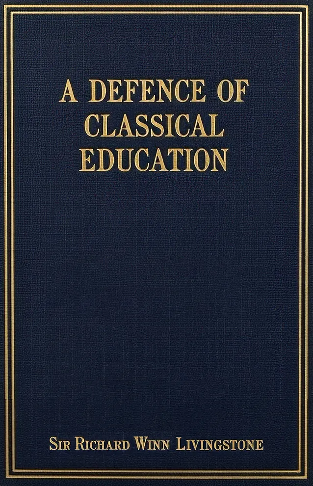 Cover of A Defence of Classical Education by Richard Winn Livingstone