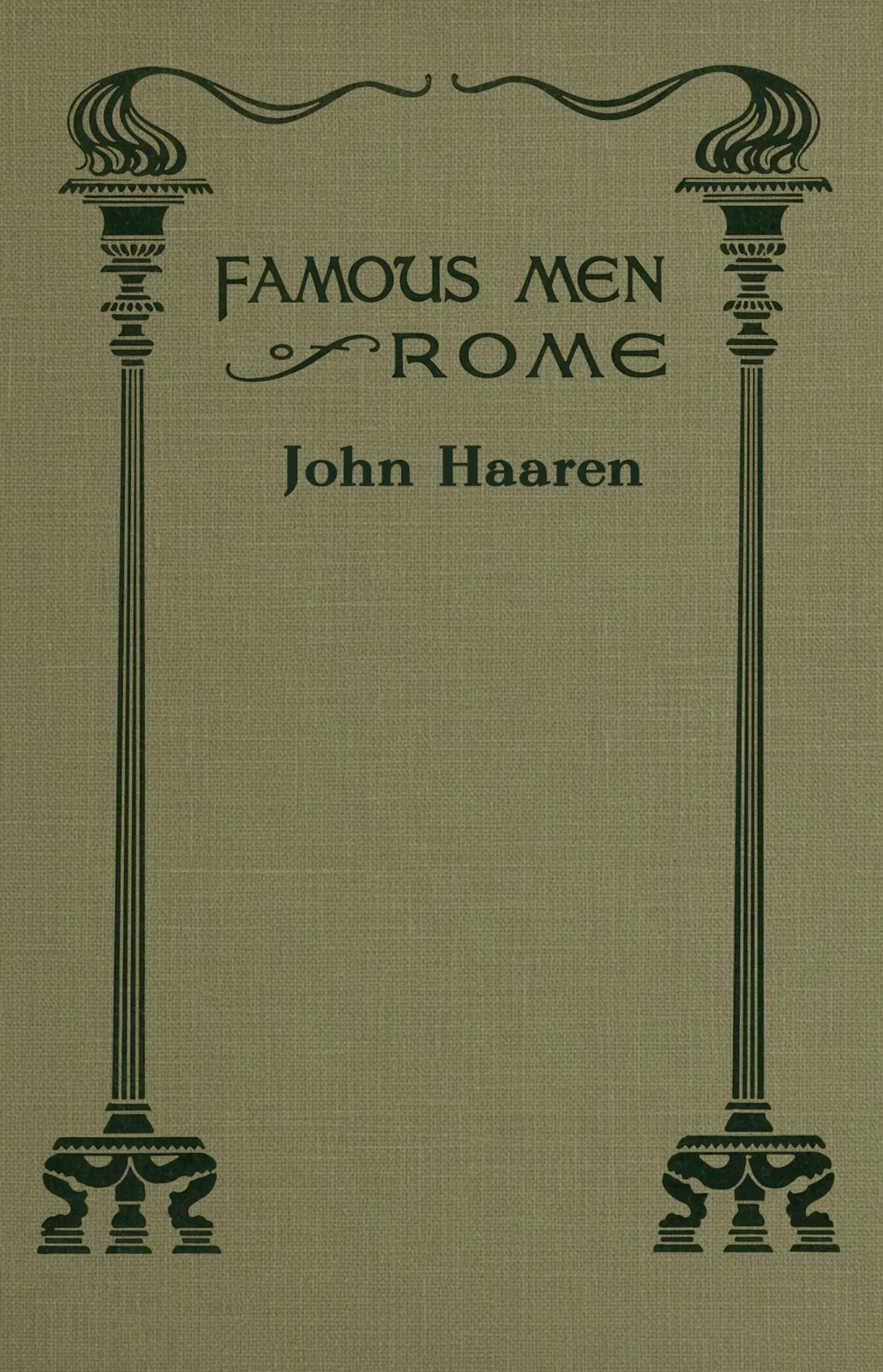 Cover of Famous Men of Rome by John Haaren