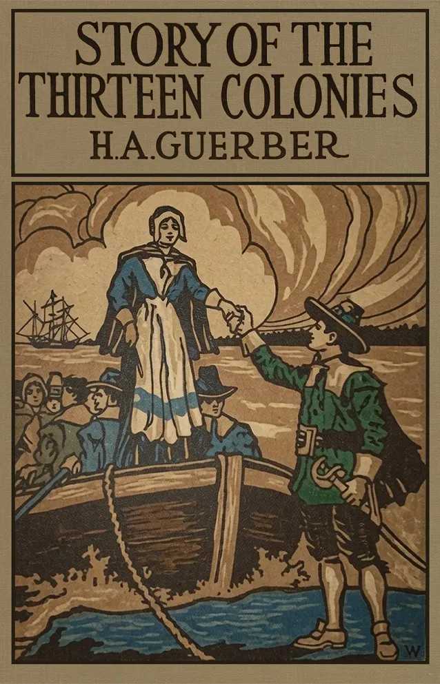 Cover of The Story of the Thirteen Colonies by Hélène Adeline Guerber